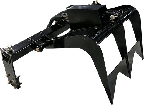 titan attachments skid steer root grapple bucket attachment|60 inch bucket attachment.